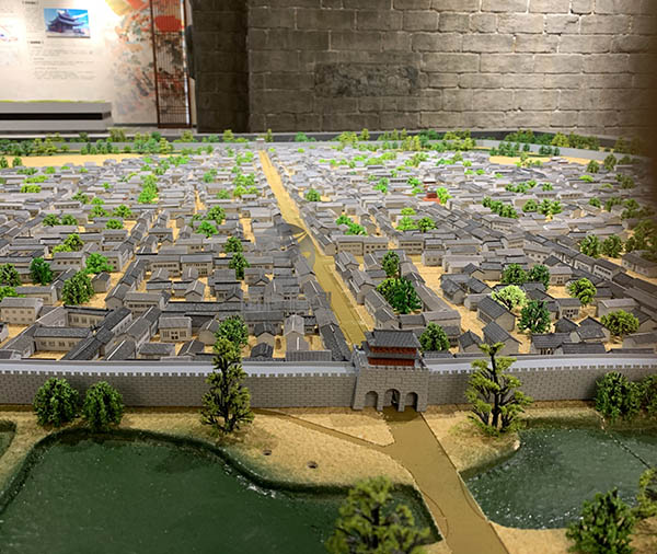 二连浩特市建筑模型